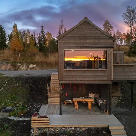 Guest house Fugleredet 1 - Vinner-Hytten - Mjosa-Utsikt - 30 Min Osl